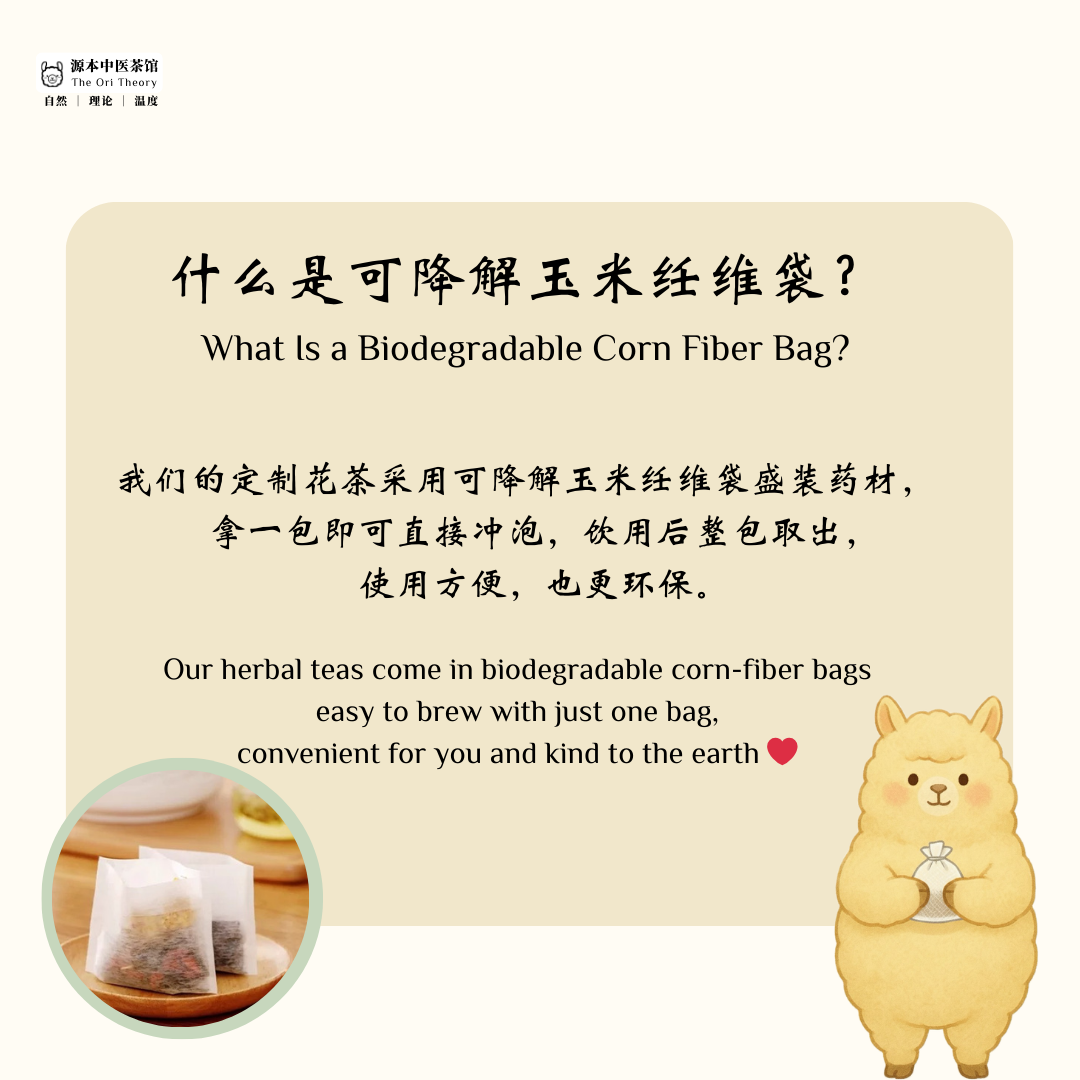 中医定制花茶 Traditional Chinese Medicine Customised Herbal Tea